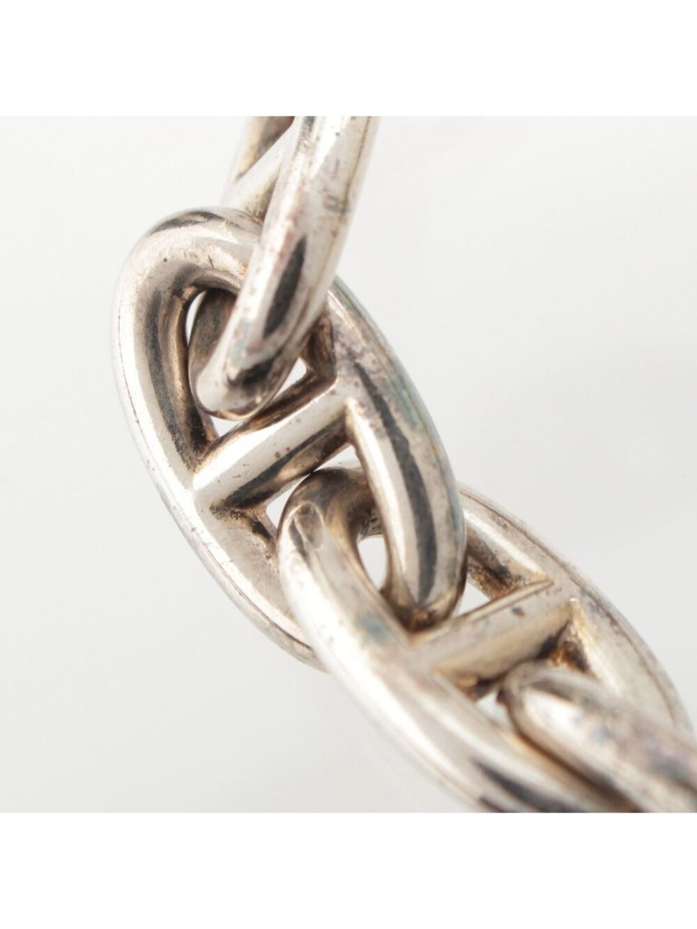 ★SOLD★ Hermes Chaine D'ancre GM Bracelet Bangle 925 Sterling Silver - Picture 6 of 10
